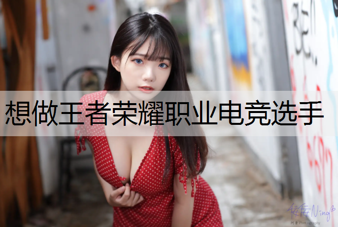 想做王者荣耀职业电竞选手